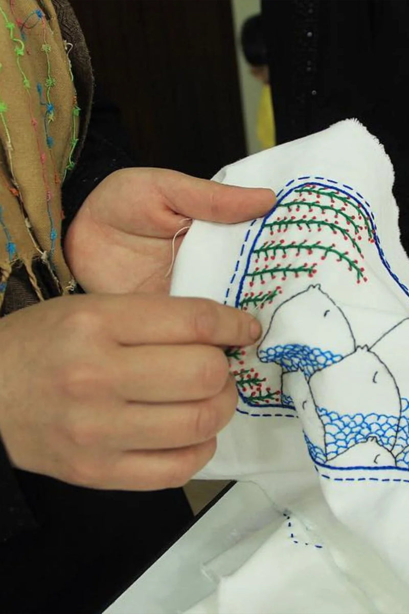 MADE51 Delicate Dove Ornament, Crafted by Syrian refugees living in Lebanon