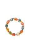 Ceramic Square Bead Zawadi Bracelet