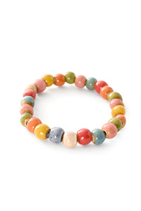 Ceramic Round Bead Zuri Bracelet