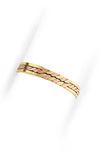 Classic Copper and Brass Twist Bracelet