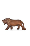 Kenyan Jacaranda Wooden Lion Sculpture