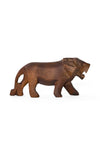 Kenyan Jacaranda Wooden Lion Sculpture