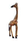 Kenyan Jacaranda Wood Giraffe Sculptures