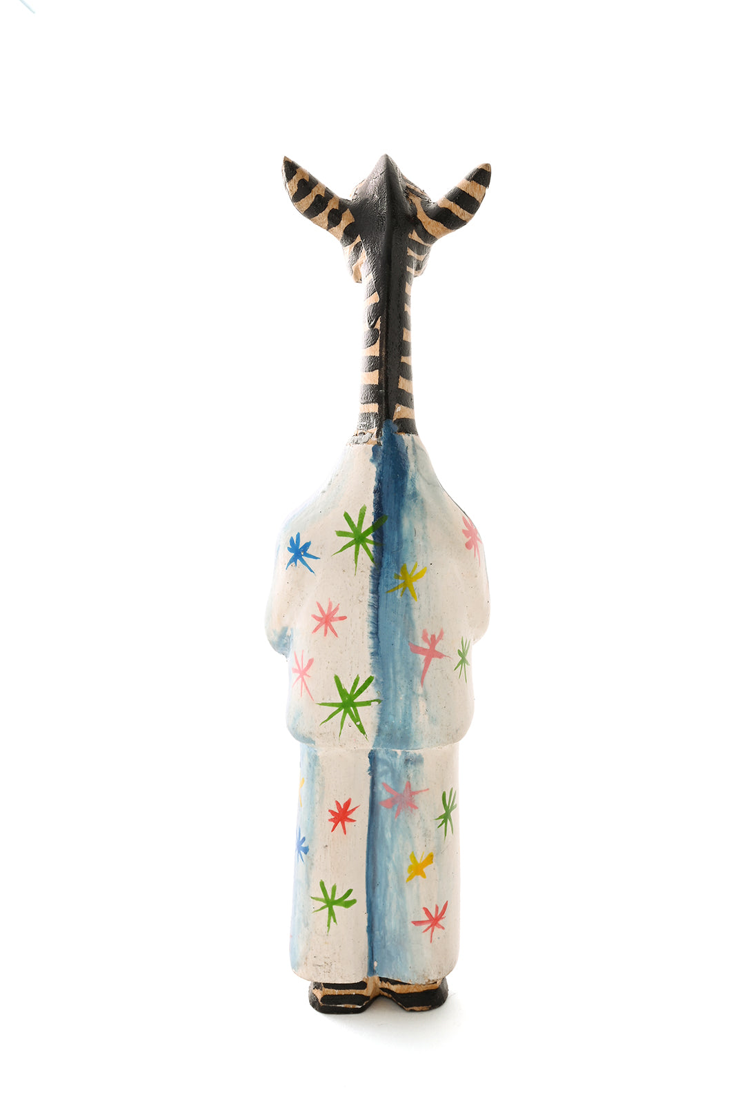 Jacaranda Zebra in Pajamas Christmas Tree Ornament