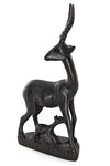 Kenyan Jacaranda Wood Antelope Mother and Baby