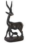 Kenyan Jacaranda Wood Antelope Mother and Baby