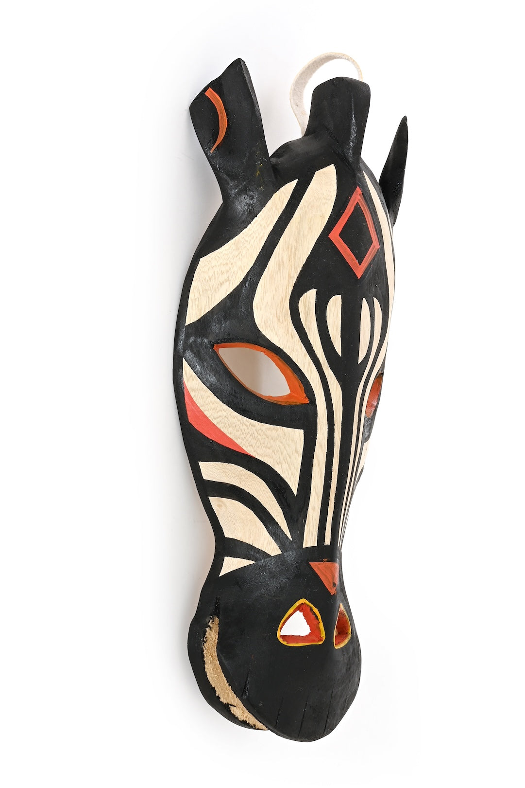 Monochrome Jacaranda Zebra Mask
