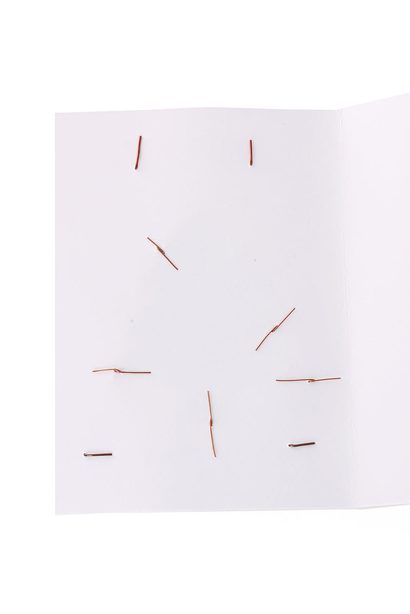 Recycled Metal Tree Note Card with Detachable Ornament