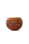 Small Geometric Etch Calabash Storage Bowl - Assorted Designs