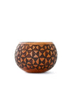 Small Geometric Etch Calabash Storage Bowl - Assorted Designs