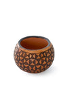 Small Geometric Etch Calabash Storage Bowl - Assorted Designs