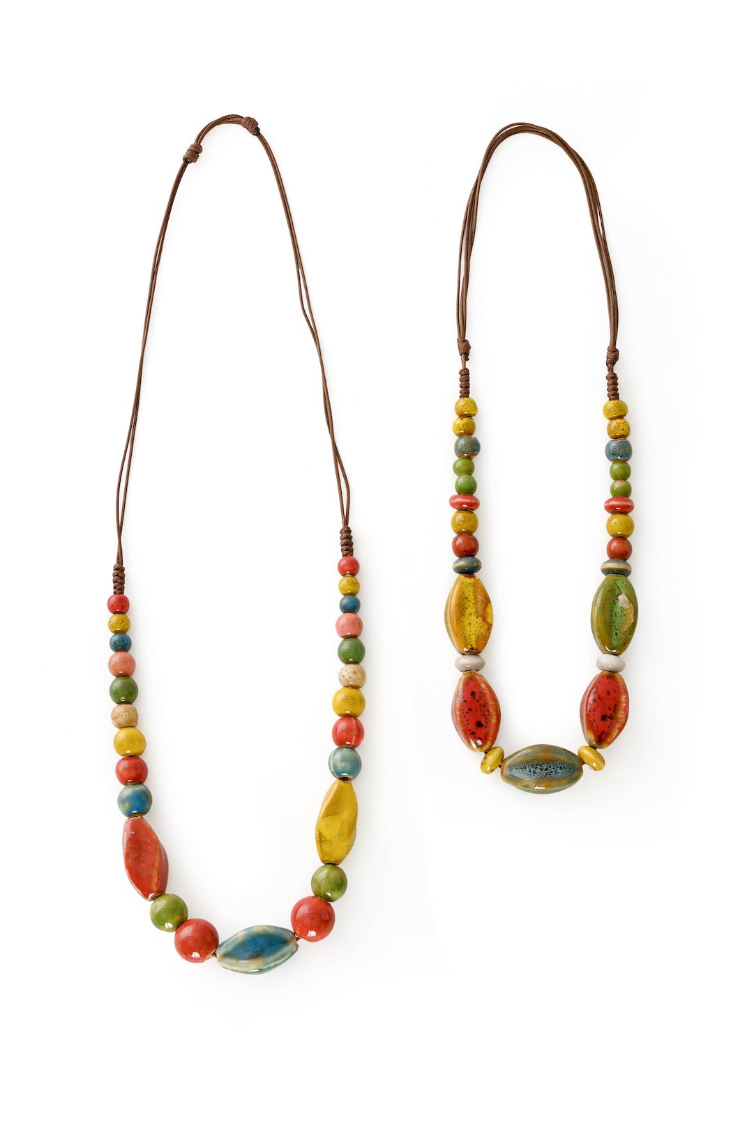 Ceramic Bead Adjustable Lulu Necklace