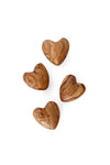 Hand Carved Wild Olive Wood Hearts