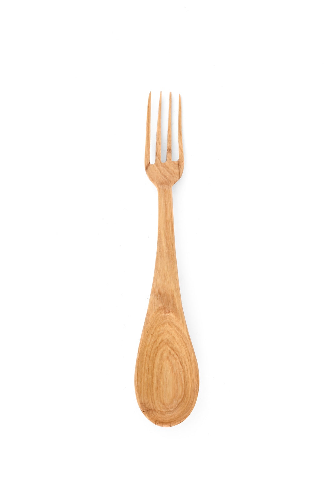 Wild Olive Wood Dualie Forked Spoon