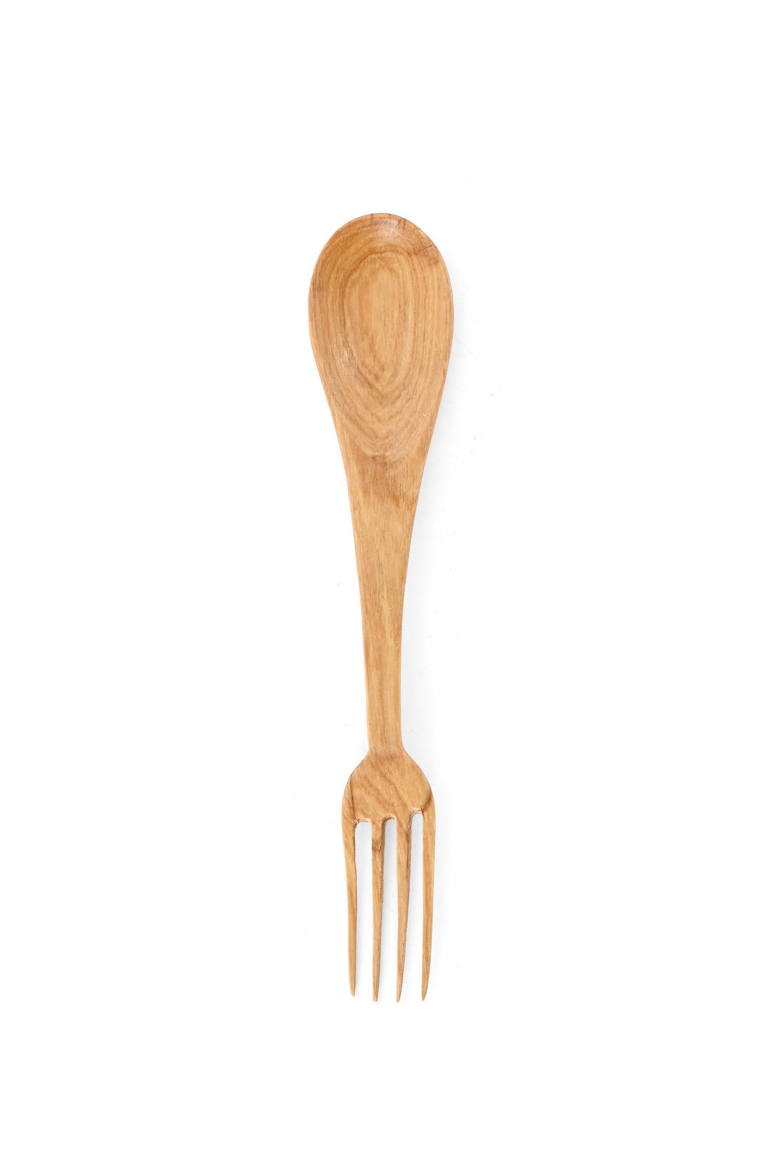 Wild Olive Wood Dualie Forked Spoon