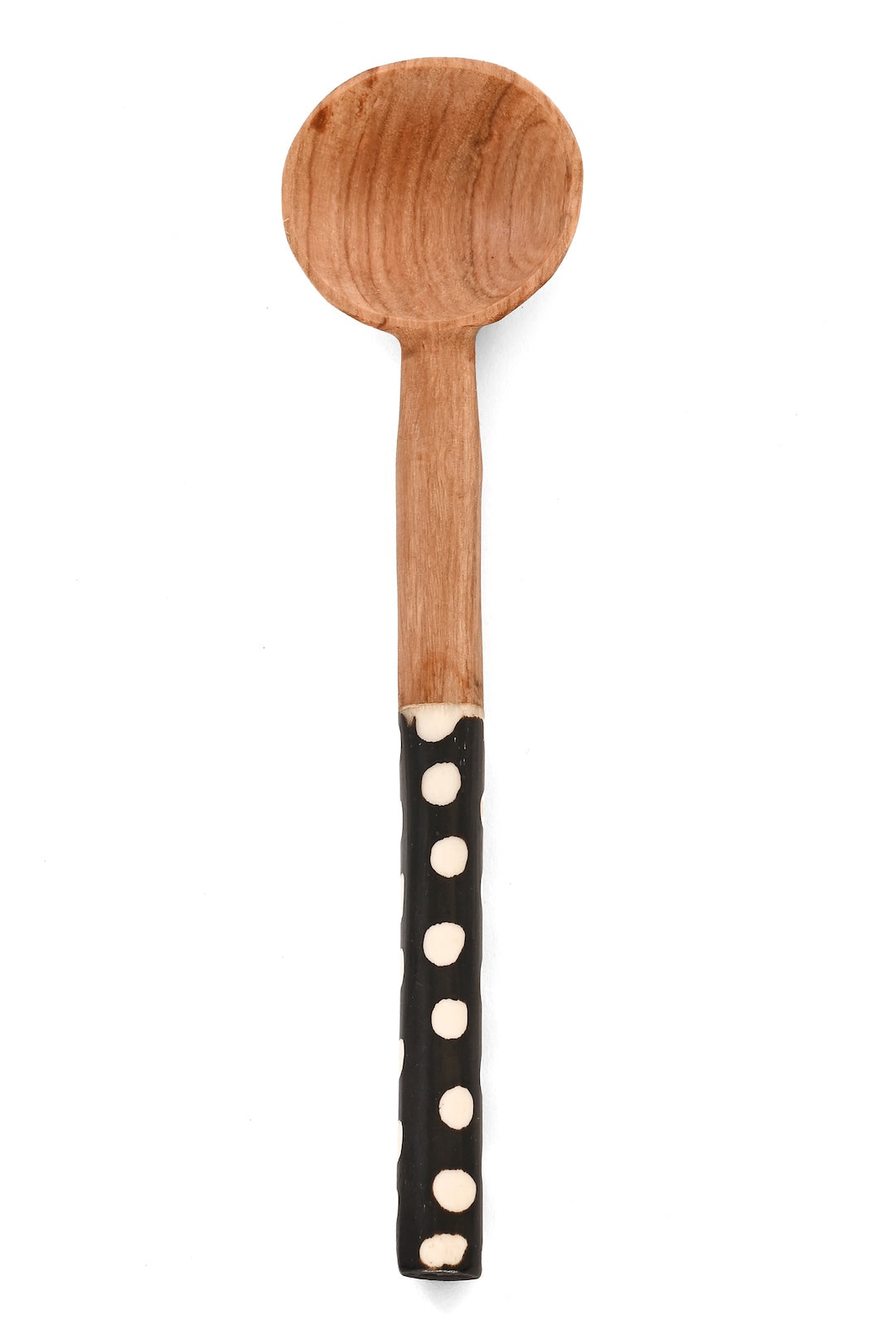 Hand Carved African Olive Wood Coffee Spoon