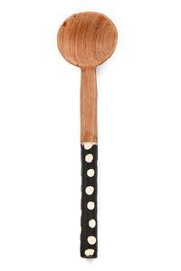 Hand Carved African Olive Wood Coffee Spoon