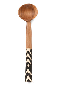 Hand Carved African Olive Wood Coffee Spoon