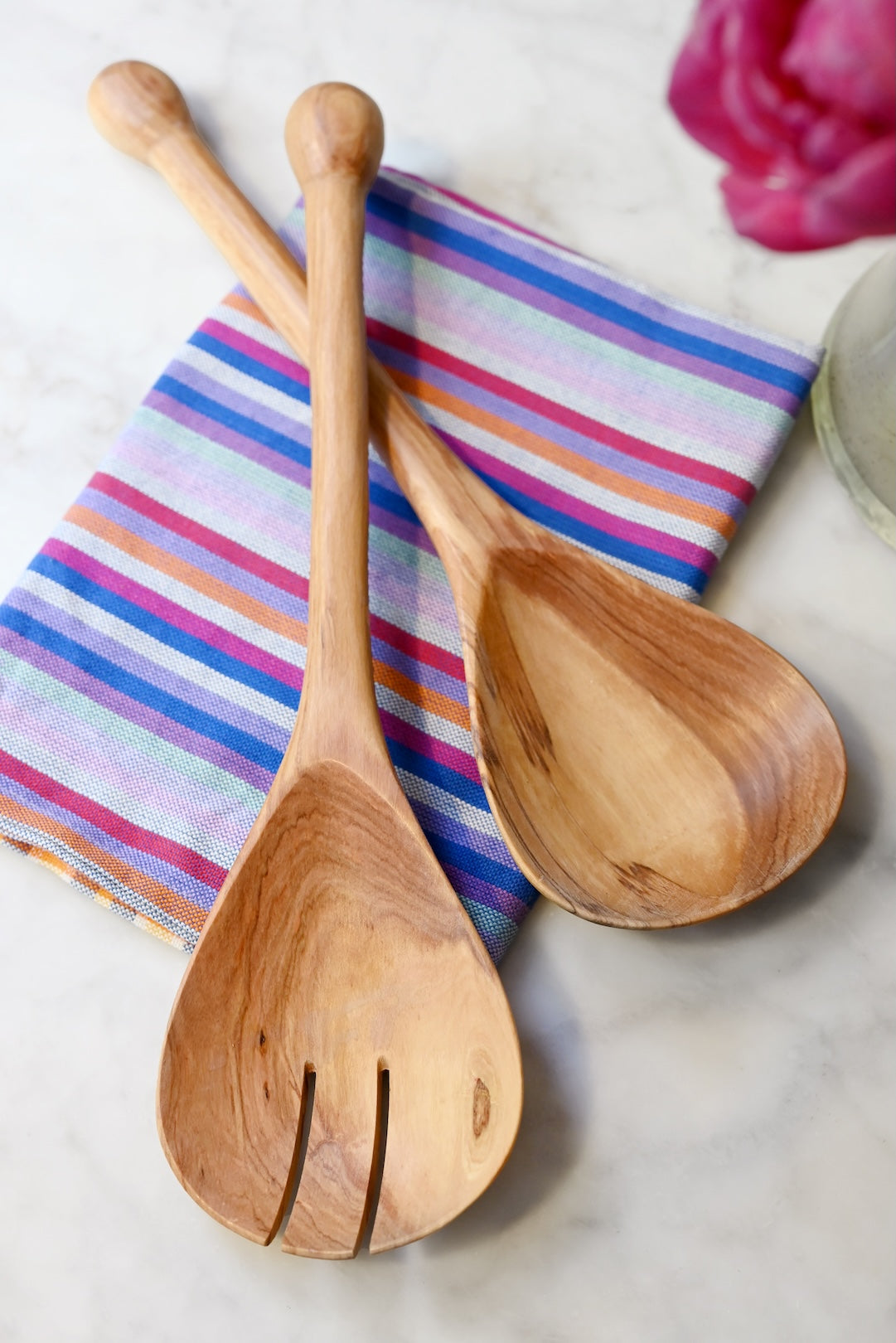Ball Handled Salad Servers