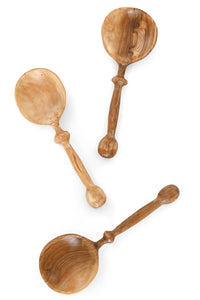 Wild Olive Wood Spyglass Spoon