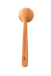 Wild Olive Wood Ladle with Etched Bone