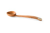 Wild Olive Wood Ladle with Etched Bone