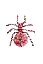 Pretty Pink Beaded Spider