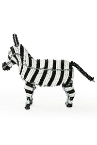 Kenyan Quirky Beaded Zebra