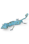 Soft Blue Beaded Lizard Sculpture from Kenya