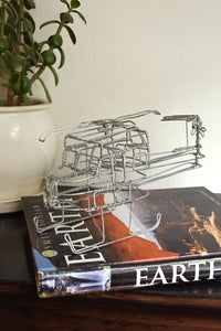 Kenyan Recycled Wire Helicopter Sculpture