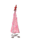 Pink Beaded Christmas Tree