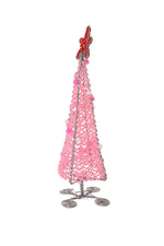Pink Beaded Christmas Tree