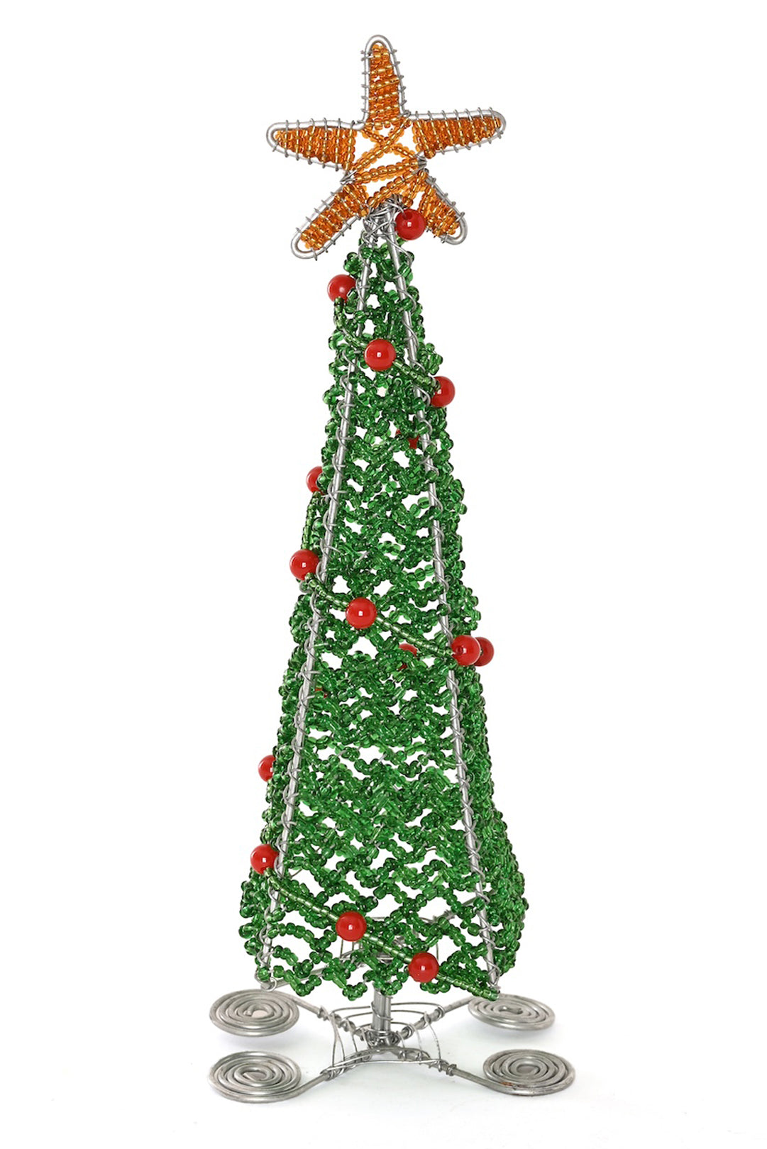 Beaded Classic Holiday Christmas Tree