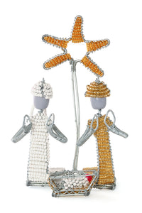 Holy Family Beaded Nativity from Kenya