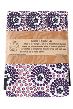 Colorful Kenyan Kanga Sarong - Assorted Colors & Phrases