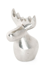 Recycled Metal Reindeer Sculpture