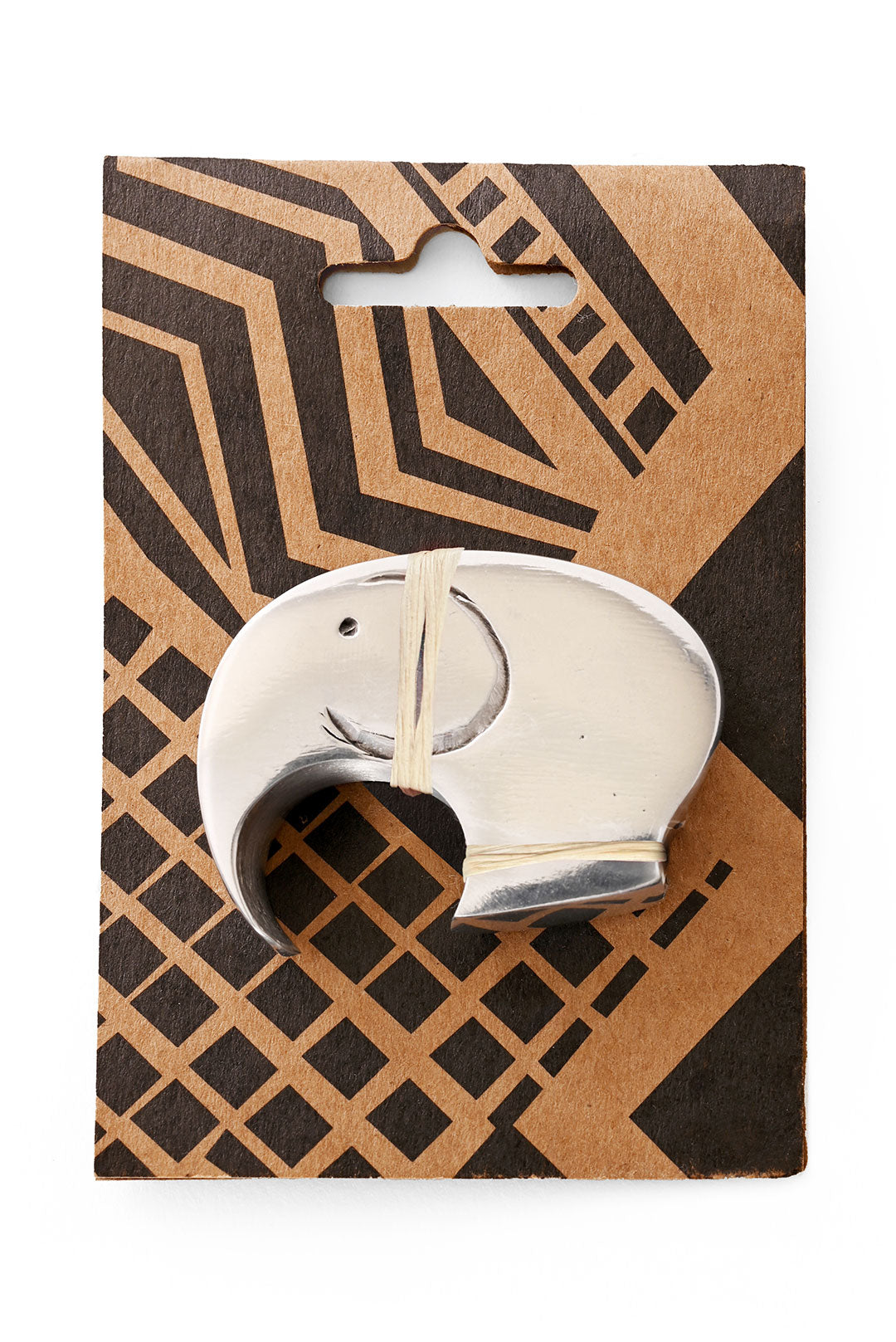 Recycled Metal Elephant Bottle Opener