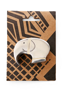Recycled Metal Elephant Bottle Opener