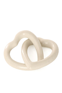 All Natural Soapstone Unified Hearts Sculpture  - Valentine's Day Gifts