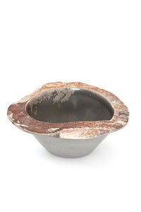 Kenyan Rustic Soapstone Oval Bowl