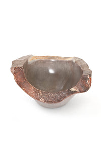 Kenyan Rustic Soapstone Oval Bowl