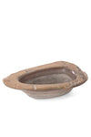 Kenyan Rustic Soapstone Oval Bowl