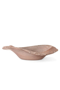 Kenyan Rustic Soapstone Oval Bowl