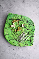 Hand-painted Botanical Soapstone Dish