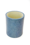 Blue Deco Dot Soapstone Canister