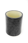 Black Deco Dot Soapstone Canister
