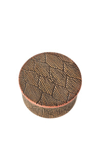 Etched Leaves Soapstone Desktop Box