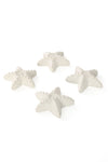 Set of Four All Natural Textured Soapstone Sea Stars