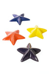 Set of Four Colorful Soapstone Sea Stars