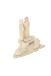 Natural Soapstone Maasai Nativity Set